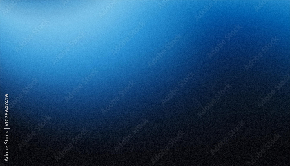 Smooth gradations of blue and black with grainy noise Smooth gradations of blue and black with grainy noise