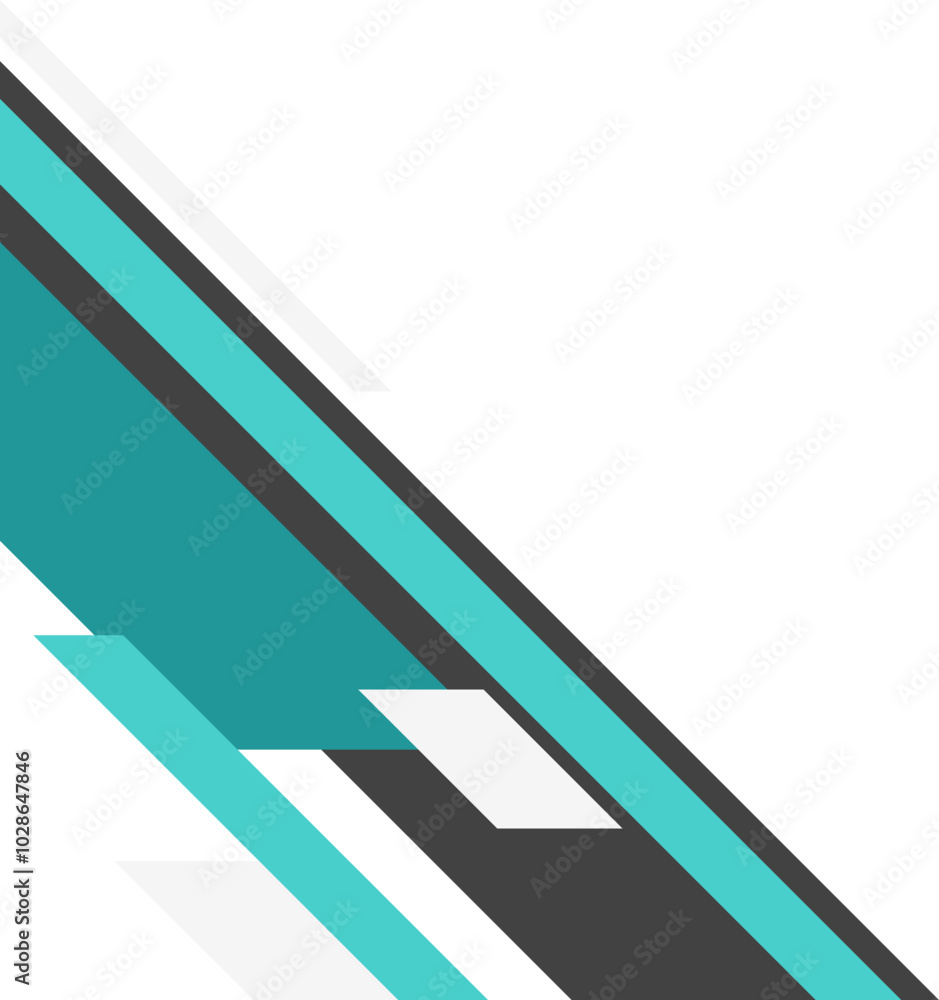 Parallelogram Modern Corner 