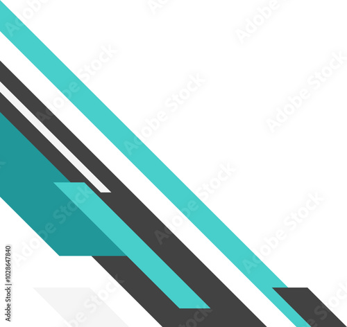 Free Download Parallelogram Modern Corner  - GFXLoad