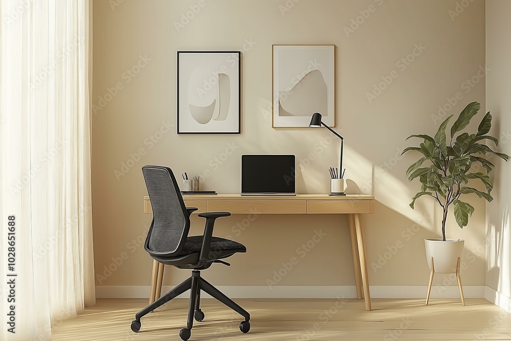 Minimalist Home Office Setup