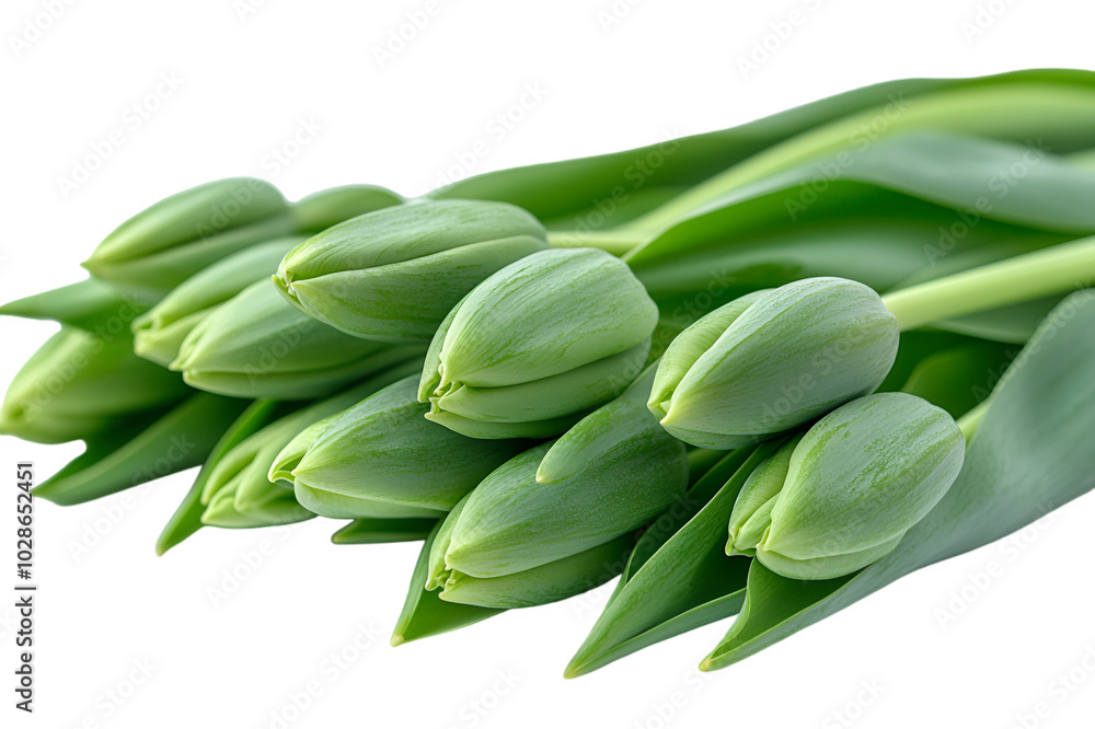 a bunch of tulips on a white background a bunch of tulips on a white background