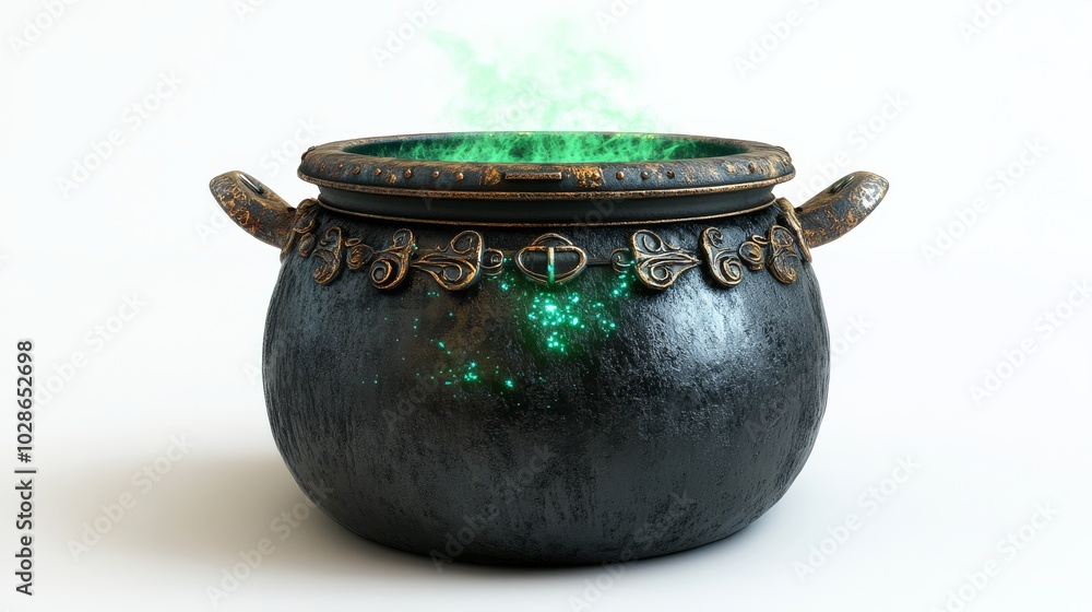 toxic witch cauldron Bubbling Toxic Potion in an Iron Cauldron toxic witch cauldron Bubbling Toxic Potion in an Iron Cauldron