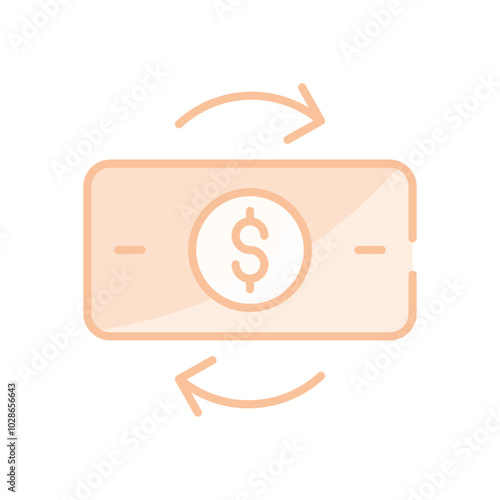 Tax Refund vector icon