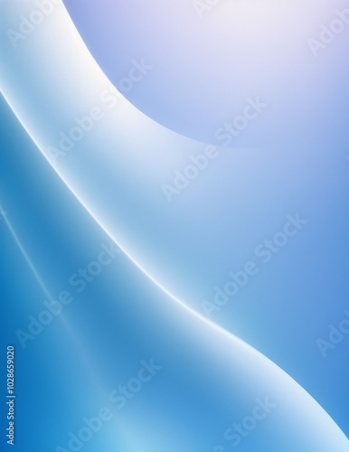 abstract blue background - abstract gradient blue lines background - Generative AI