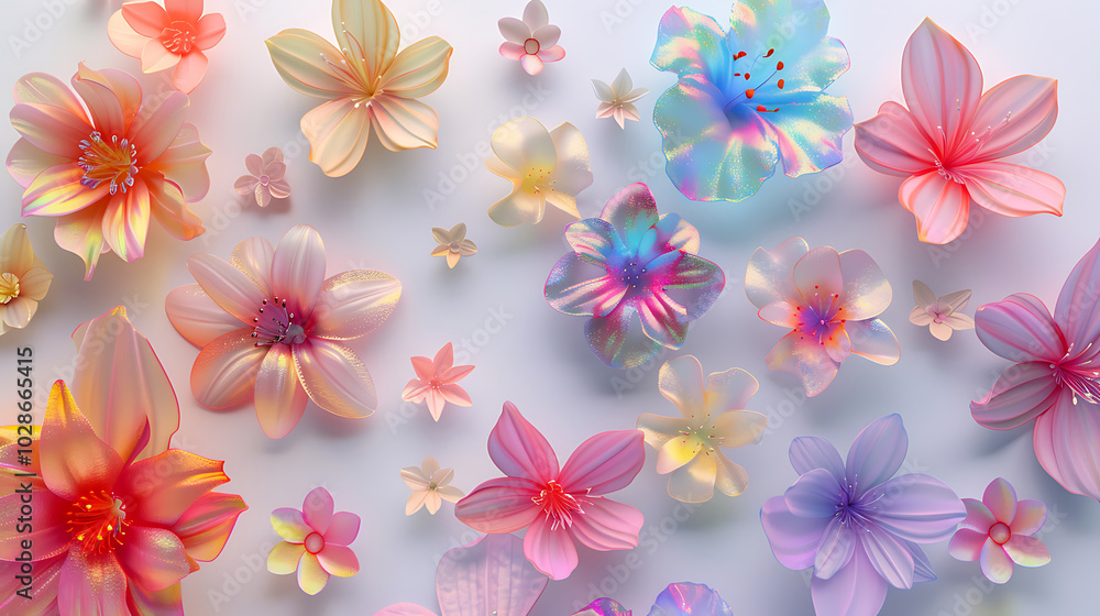 colorful flower pattern colorful flower pattern
