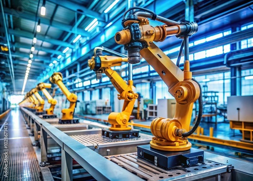 Advanced Robotic Arm System in Digital Manufacturing: IoT-Enabled Automation Technology for Enhanced Factory Efficiency and Robotics Innovation