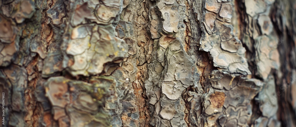 Close-up of a rugged tree bark showcases intricate textures and earthy tones, highlighting the raw beauty and resilience of nature. Close-up of a rugged tree bark showcases intricate textures and earthy tones, highlighting the raw beauty and resilience of nature.