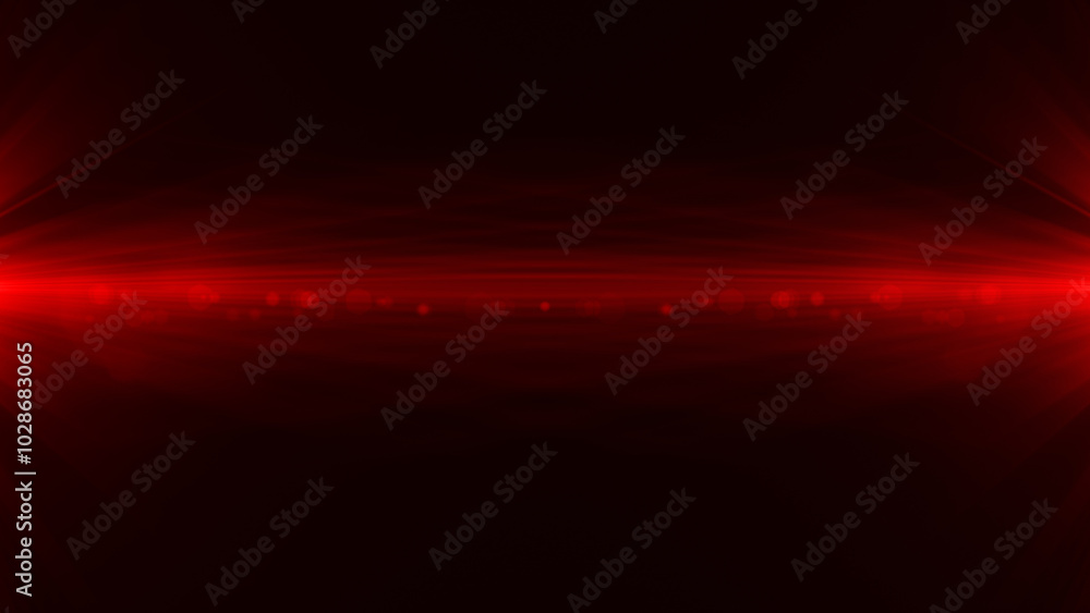 Red light rays on black background
Red light rays on black background