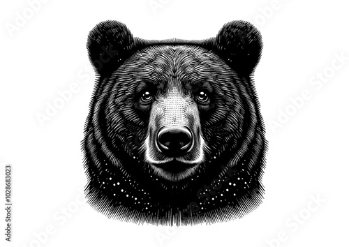 bear vector, bear silhouette, bear illustrations 