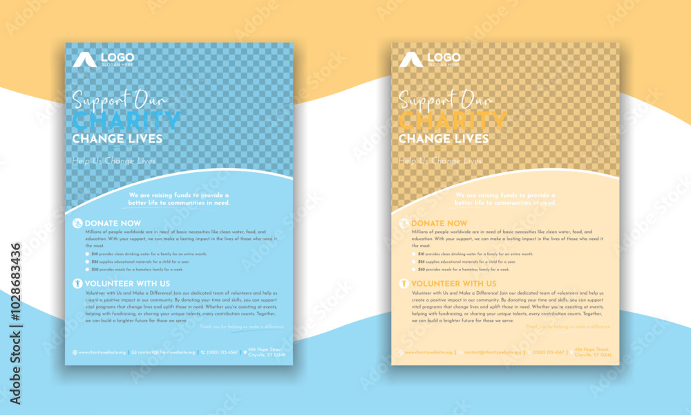 Charity Flyer Design for charity organizations, donate, volunteer help peoples template a4 brochure squire print ready editable. Charity Flyer Design for charity organizations, donate, volunteer help peoples template a4 brochure squire print ready editable.
