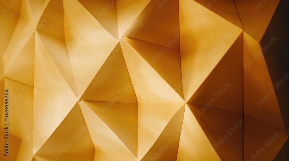 Golden Cubic Shapes in 3D Cascading Design Golden Cubic Shapes in 3D Cascading Design