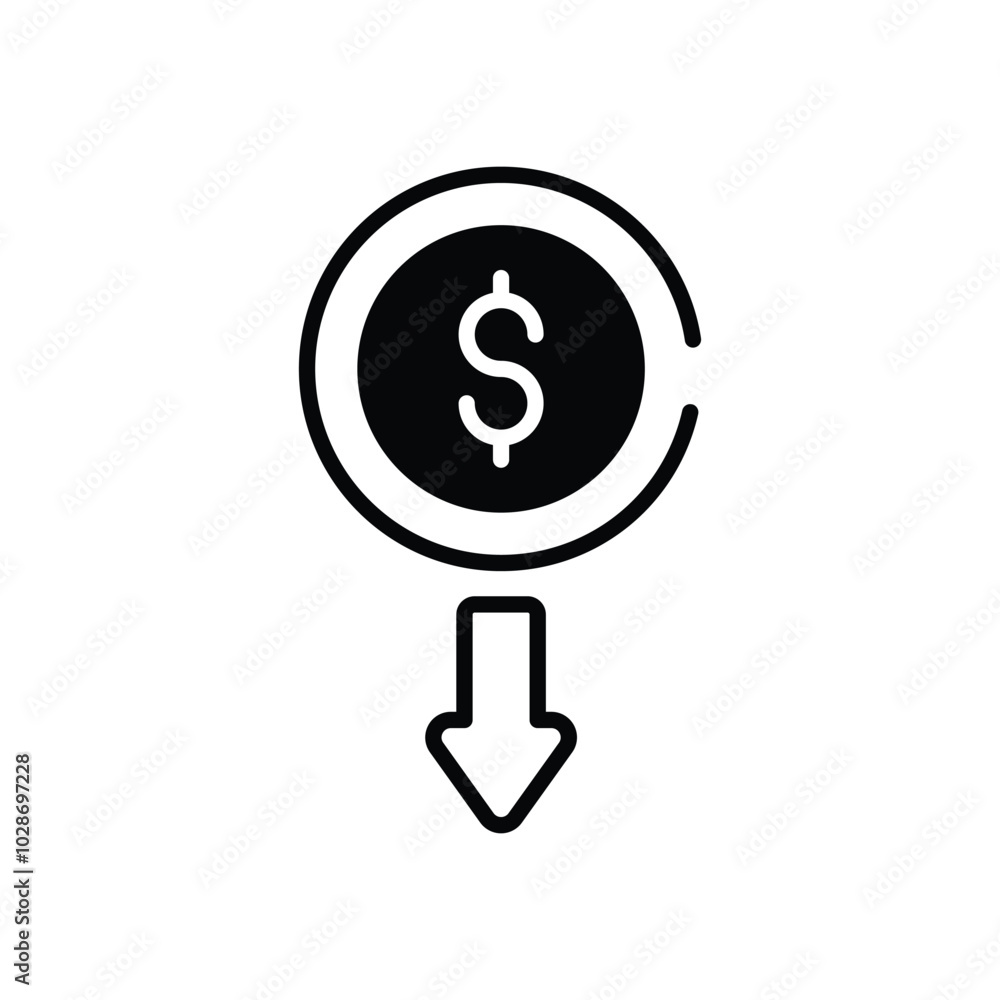 Loss vector icon Loss vector icon