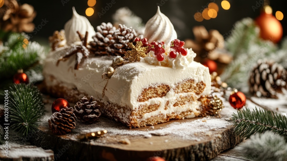 Christmas Cake Decoration Christmas Cake Decoration