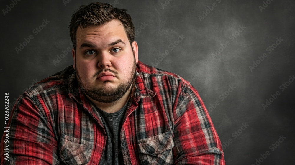 fat person with overweight fat person with overweight