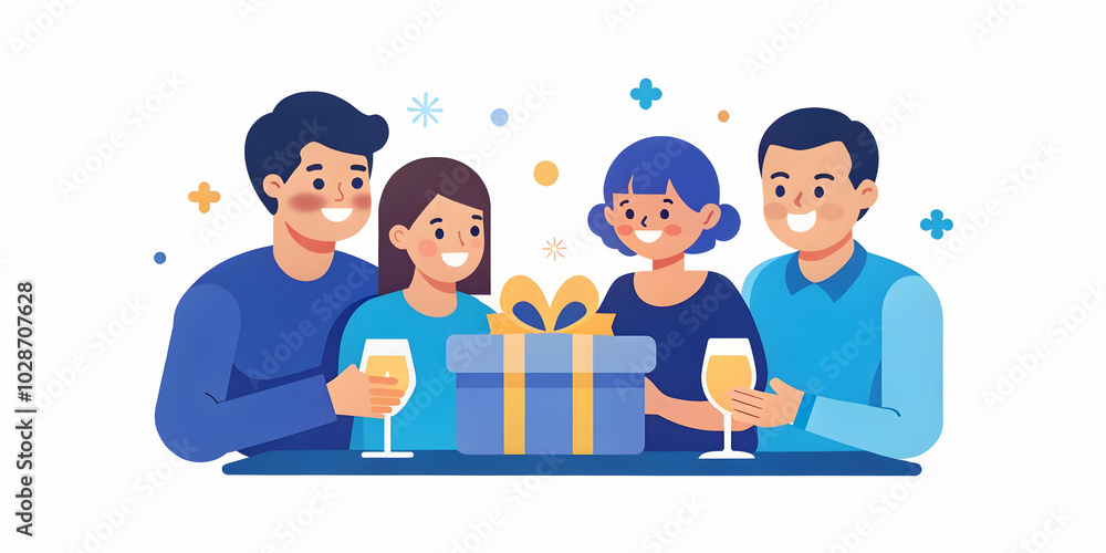 Candid Family Surprise Anniversary Gift at Restaurant: Heartfelt Reactions of Joy and Love for Special Family Celebrations and Gatherings Candid Family Surprise Anniversary Gift at Restaurant: Heartfelt Reactions of Joy and Love for Special Family Celebrations and Gatherings