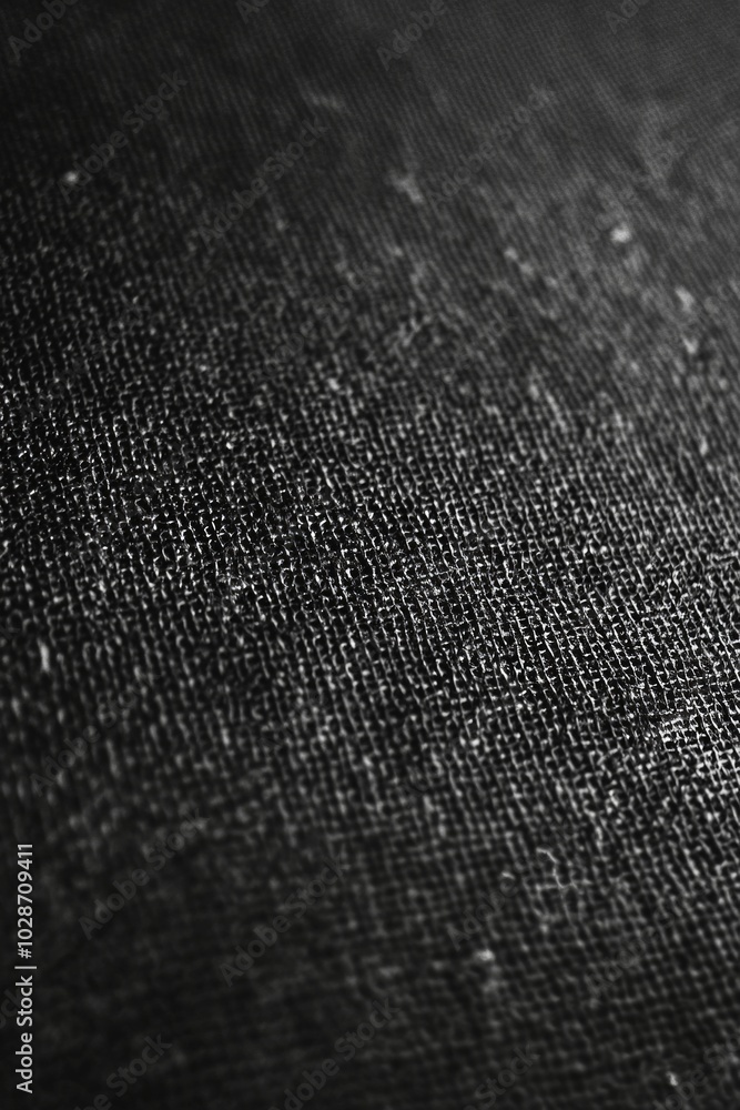 Close up of black matte canvas texture. Close up of black matte canvas texture.