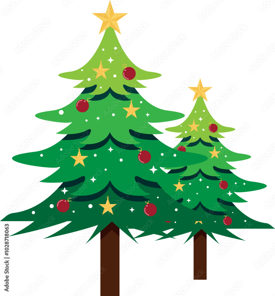 Obraz premium Christmas tree