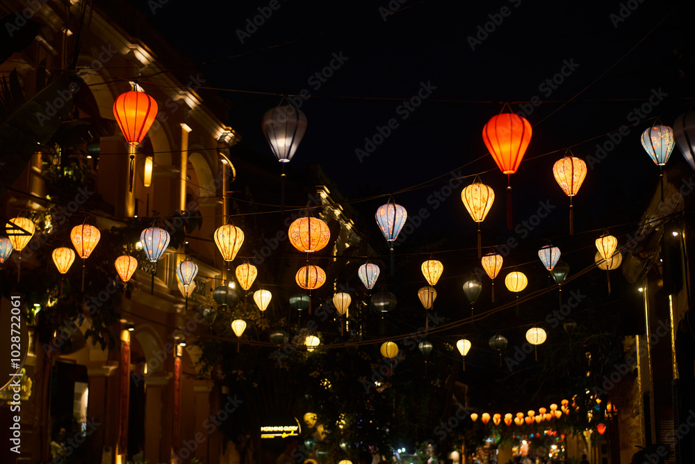 Lanterns in Hoi An ancient town Lanterns in Hoi An ancient town