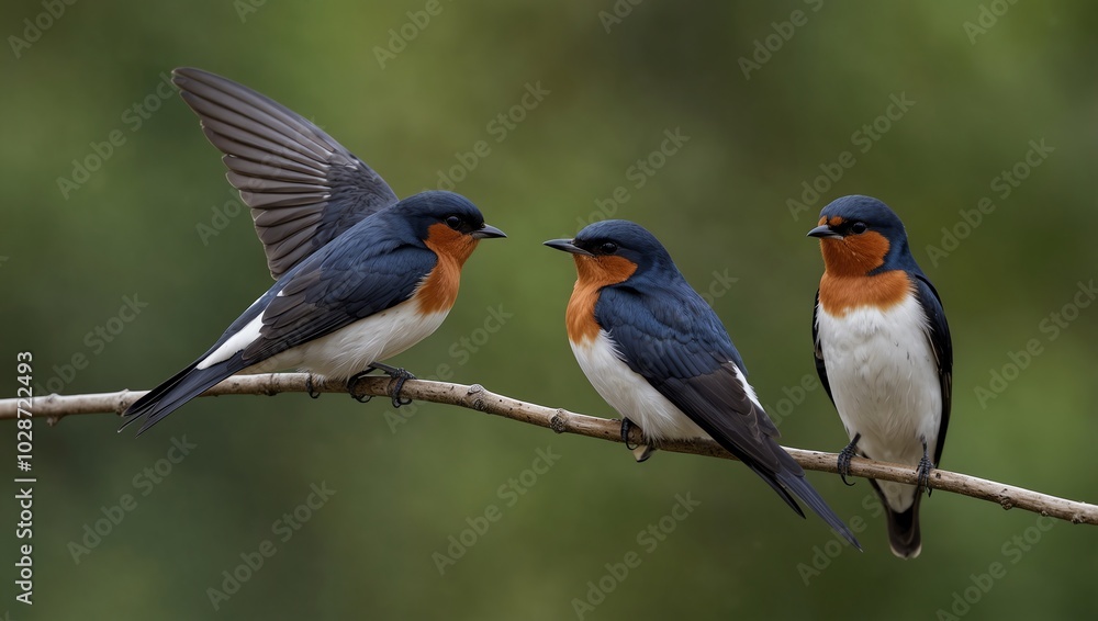 Fototapeta premium red headed woodpecker
