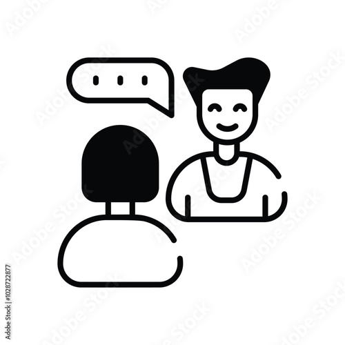 Job Interview vector icon