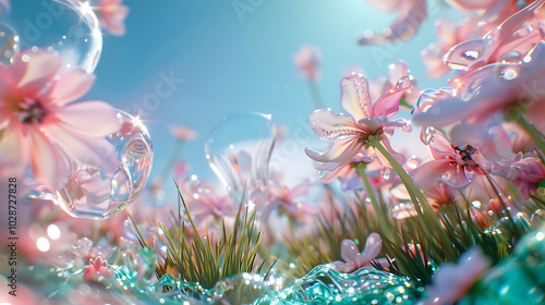 surreal flower
