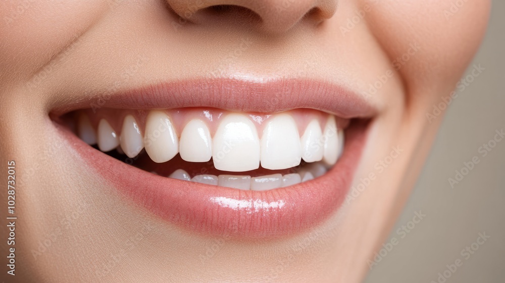 smile with perfectly white teeth and natural pink lips. smile with perfectly white teeth and natural pink lips.
