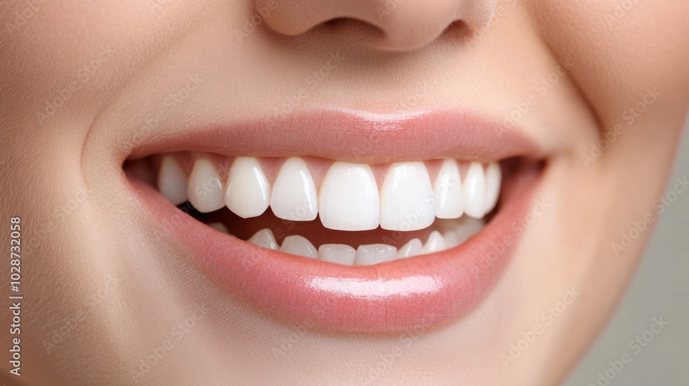 smile with perfectly white teeth and natural pink lips. smile with perfectly white teeth and natural pink lips.