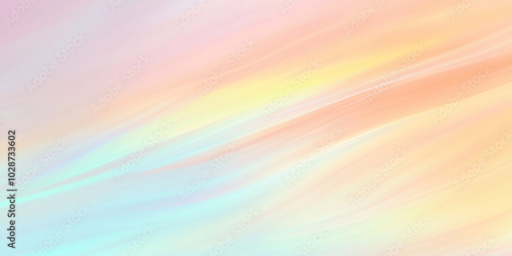 pastel smooth chrome wave gradient background
