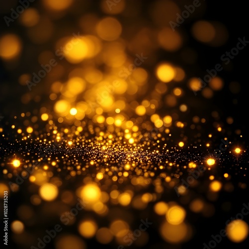 golden christmas background