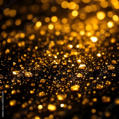 golden christmas background