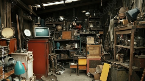 Cluttered Workshop