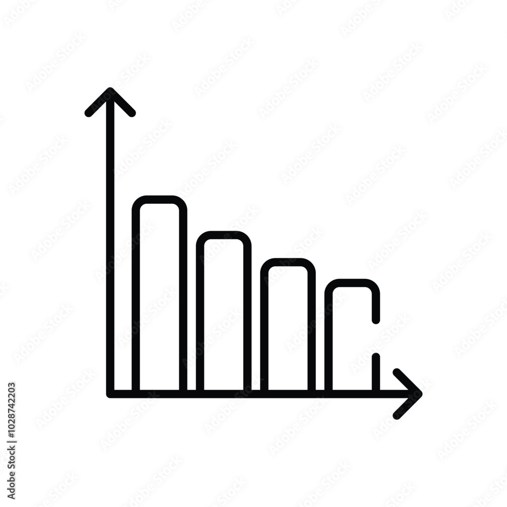 Bar Chart vector icon Bar Chart vector icon