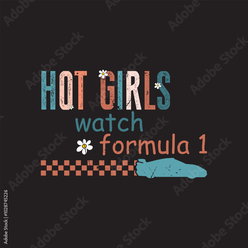 Hot girls watch formula 1