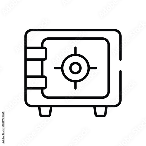 Vault vector icon