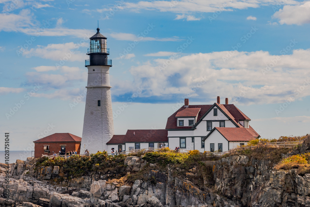 Portland Head Lighthouse in Maine Portland Head Lighthouse in Maine