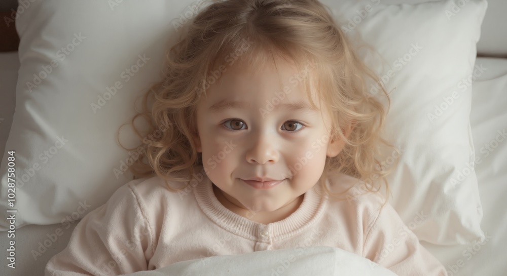 Zoe - Gentle Blonde Toddler Girl in Soft Light, Portraying Serene Childhood Moment Zoe - Gentle Blonde Toddler Girl in Soft Light, Portraying Serene Childhood Moment