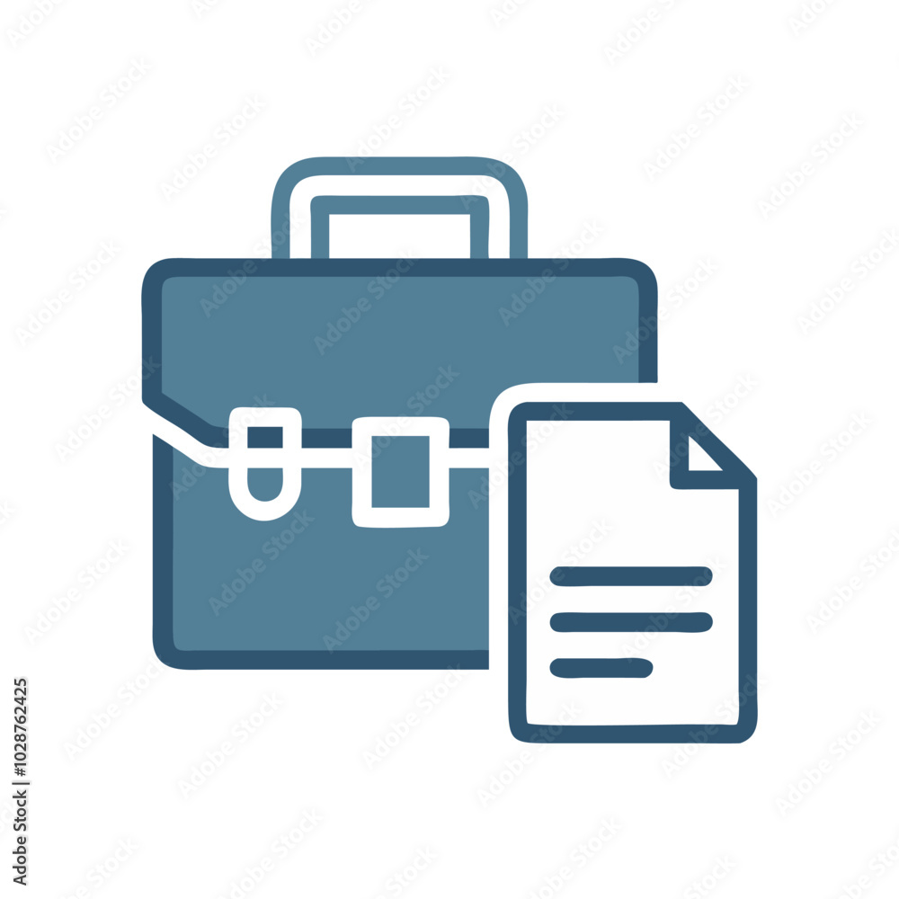 portfolio Icon vector art image. portfolio Icon vector art image.