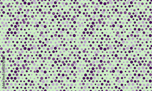 Vector dotted pattern with colorful geometric circles. Perfect for textile, seamless wallpapers, and trendy abstract backgrounds for modern design.