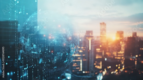 Wallpaper Mural Fintech and Global Business: Explore the impact of fintech on global business operations. Torontodigital.ca