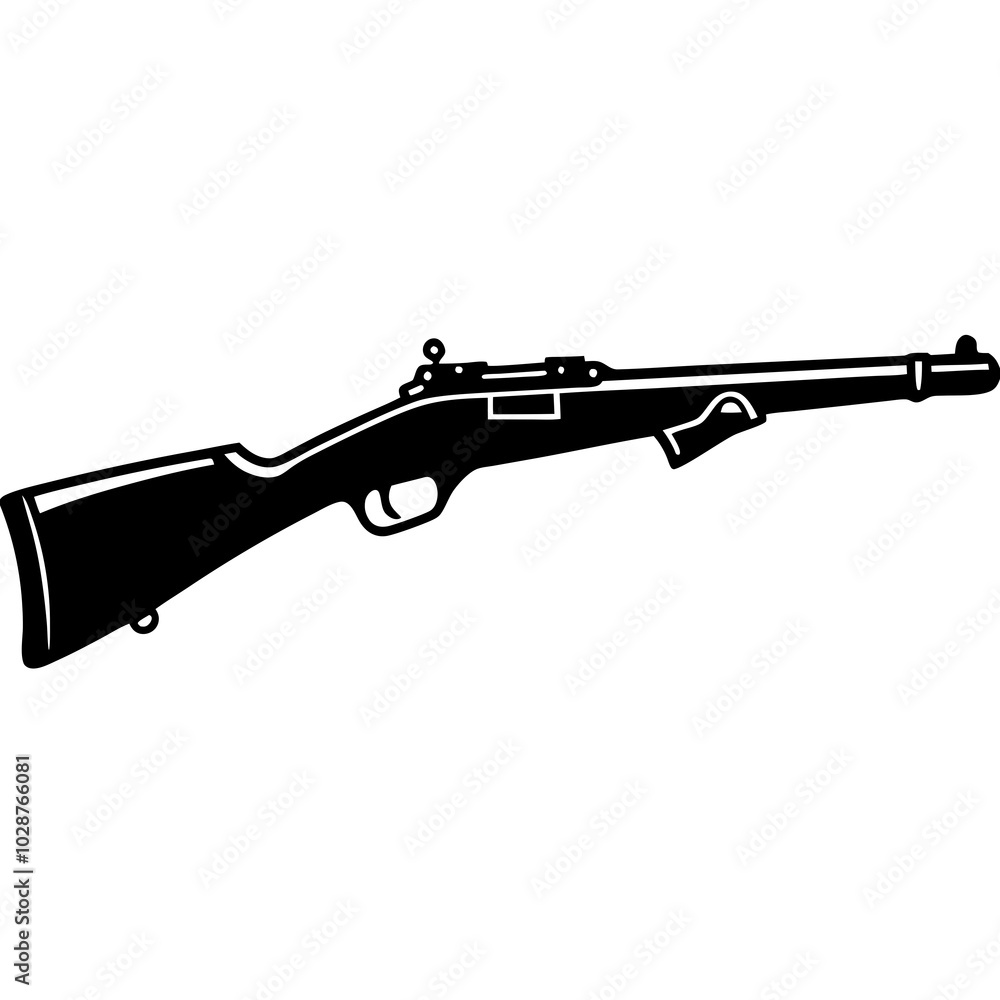 gun isolated on white background gun isolated on white background