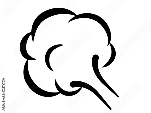 怒り・興奮のアイコンマーク