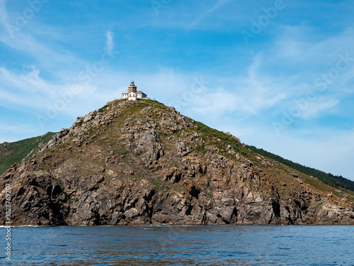 The end of the World: The Finisterre lighthouse in Spain