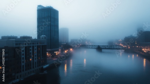 Foggy Cityscape