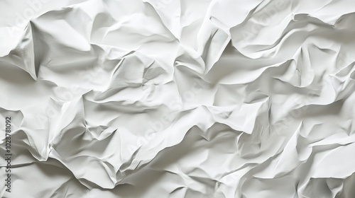 Recycled White Paper Texture or Background