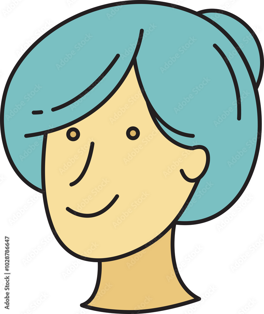 Woman Face Avatar Woman Face Avatar