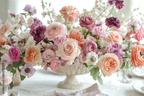 Tons of all the flowers, vivid color mood of romantic, sweet , elegant.