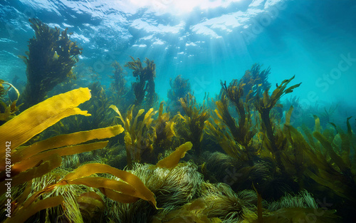 seaweed south of Chile photo