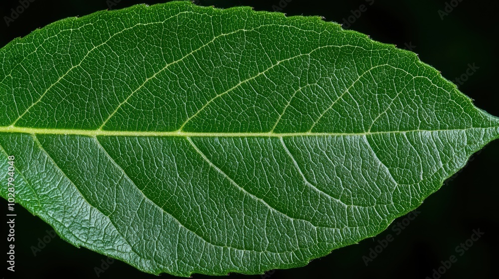 Obraz premium Green Leaf Macro