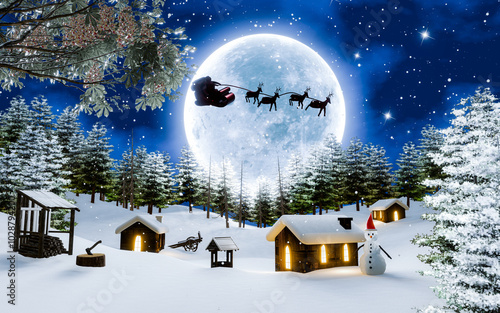 Christmas Eve, Santa Claus ...