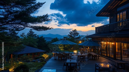 Wallpaper Mural Night view of Umbrella Sky, Beautiful Landscape
 Torontodigital.ca